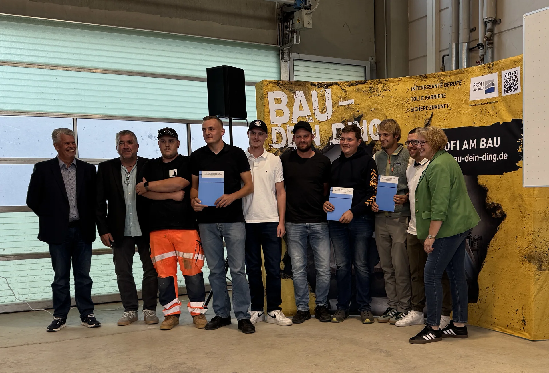 Deutsche Meisterschaft im Handwerk auf Landesebene - Wettbewerb der Straßenbauer in Geradstetten Deutsche Meisterschaft im Handwerk auf Landesebene - Wettbewerb der Straßenbauer in Geradstetten